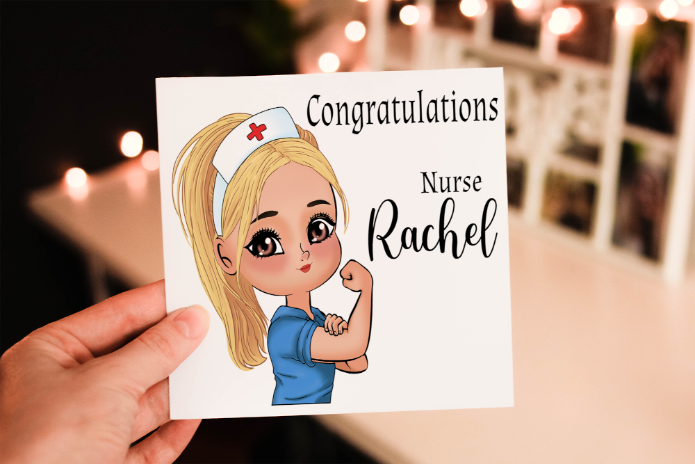 Congratulations Nurse Graduation Card, Your Graduating Card - Click Image to Close